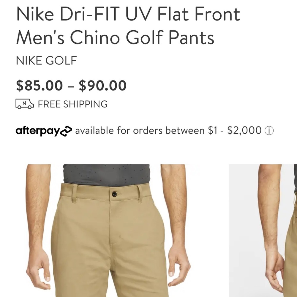 Nike Men Golf Pants 40x32